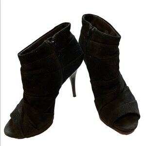 Miss Sixty Jaden2 heeled‎ Y2K leather suede boots size 7.5
